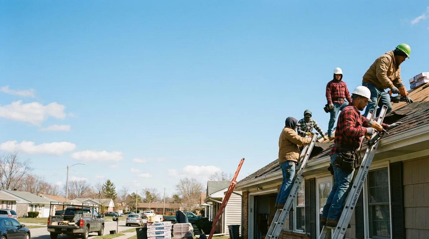 Roofing in Lenzburg, IL near me
